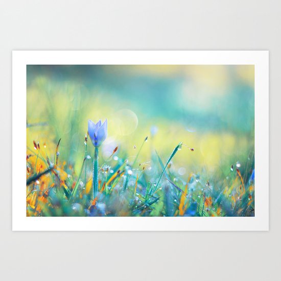 The Lady of Sun Art Print