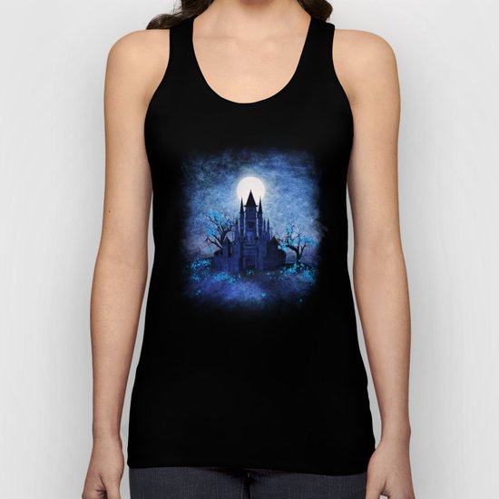 Blue autumn. Unisex Tank Top