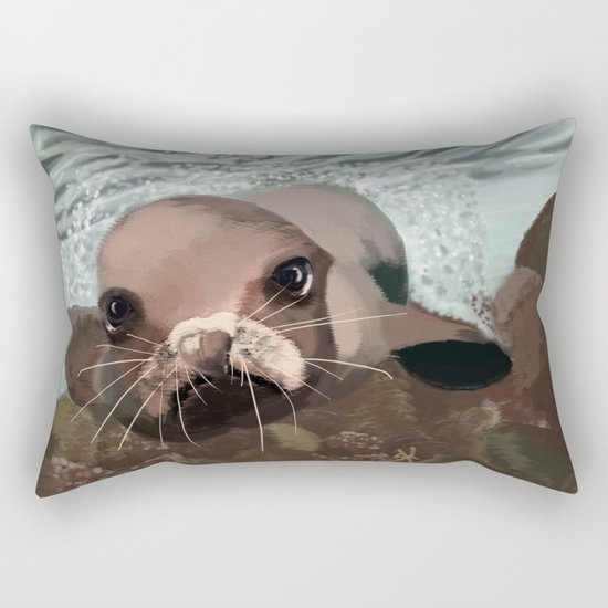 Tête-à-tête Rectangular Pillow