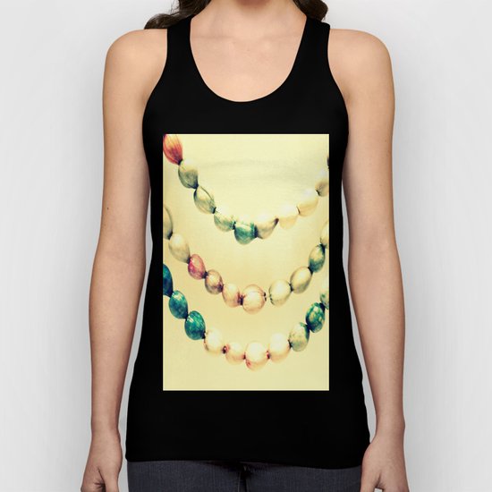pASTel Vintage Beads Unisex Tank Top