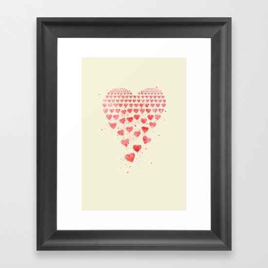 I Fall to Pieces... Framed Art Print