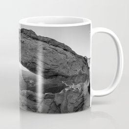 Mesa Arch Sunrise Monochrome Panorama - Moab Utah USA Coffee Mug