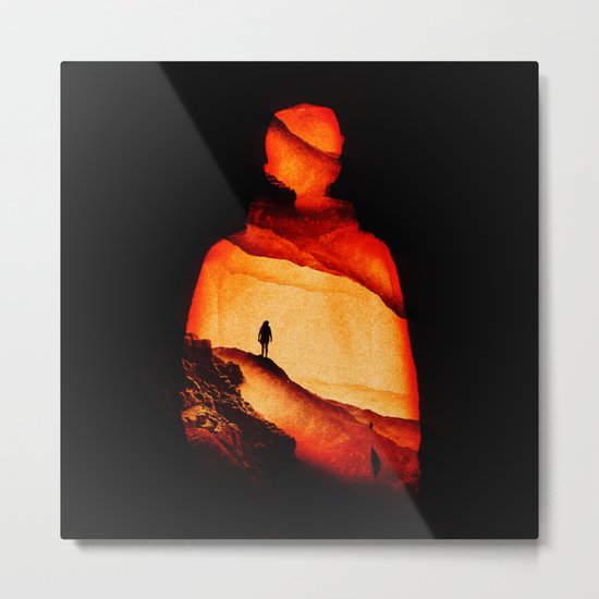 Love Aloneness Metal Print
