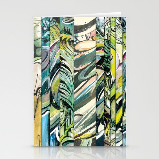 faded 4 Stationery Cards