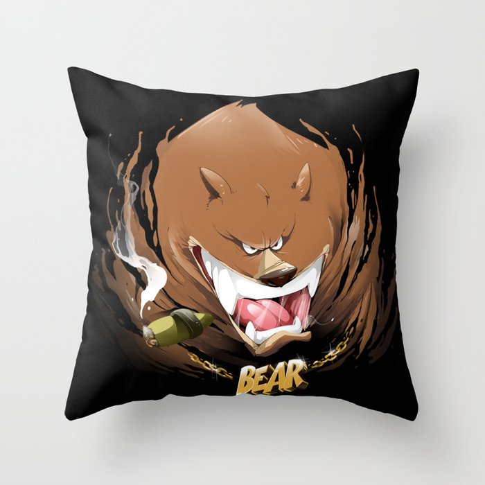bears Throw Pillow