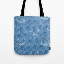Textured Signature Logo Pattern Tote Bag