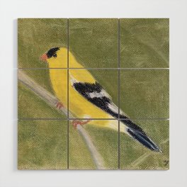 Goldfinch Wood Wall Art