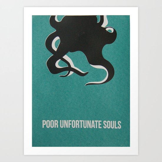 Disney Villains- Ursula Art Print