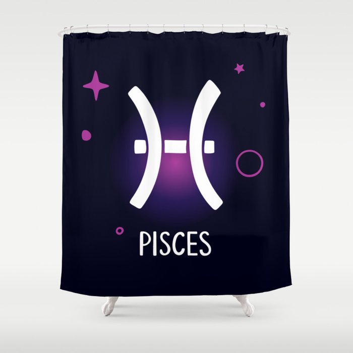 Pisces Shower Curtain