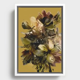 Classic Bloom Framed Canvas
