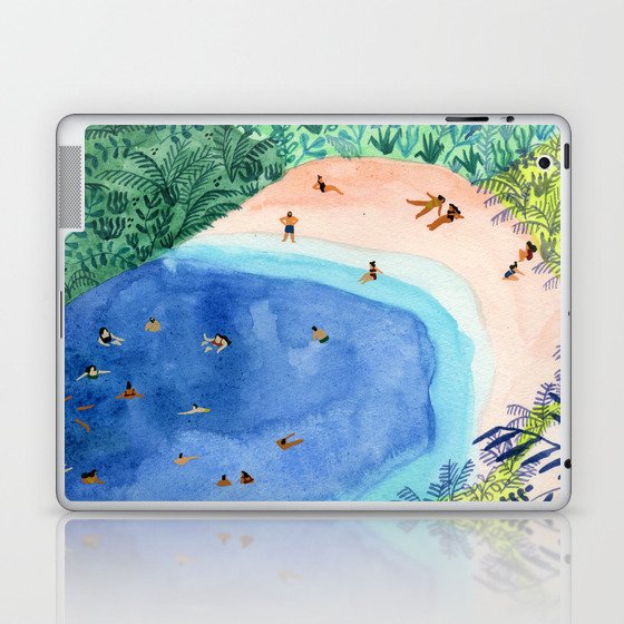 French Paradise Laptop & iPad Skin
