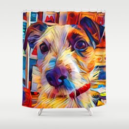 Jack Russell Terrier 2 Shower Curtain