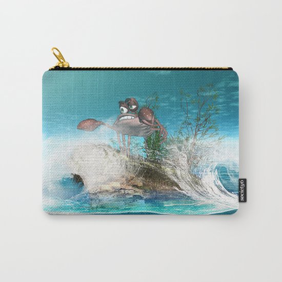 Funny crab Carry-All Pouch