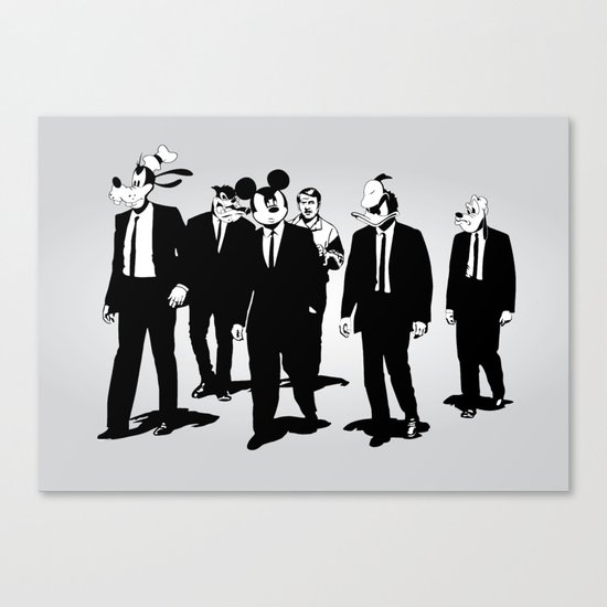 Walt's Protection Crew Canvas Print