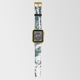 Winter White Trees in Forest Apple Watch Band