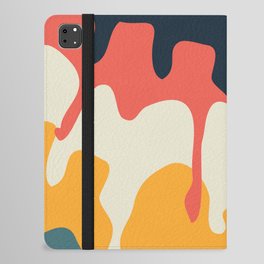 Colorful splatters iPad Folio Case