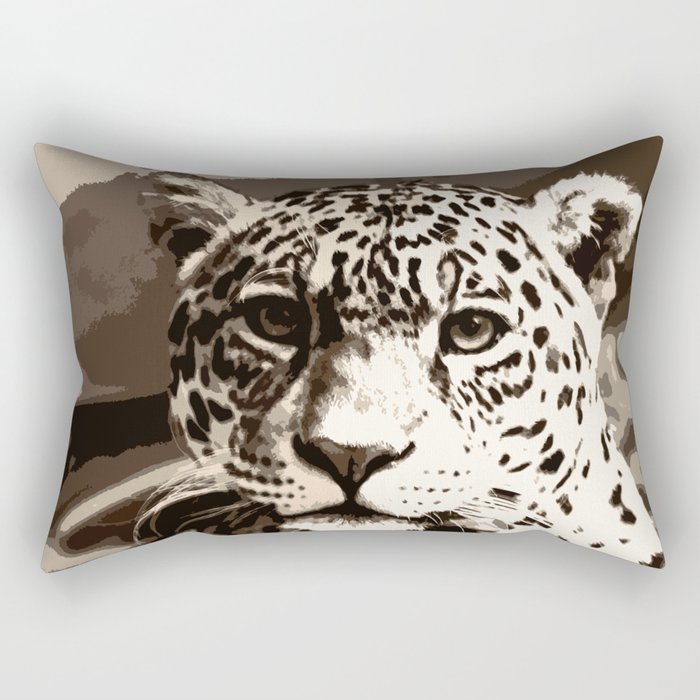 Big Cat #decor #society6 #buyart Rectangular Pillow