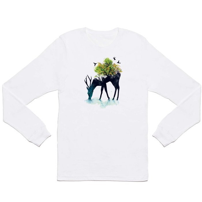 Watering (A Life Into Itself) Long Sleeve T Shirt