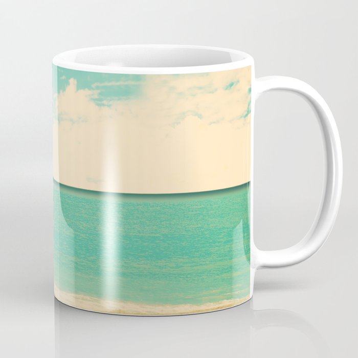 Retro Beach Coffee Mug By Andreka Society6 Retro Beach Coffee Mug