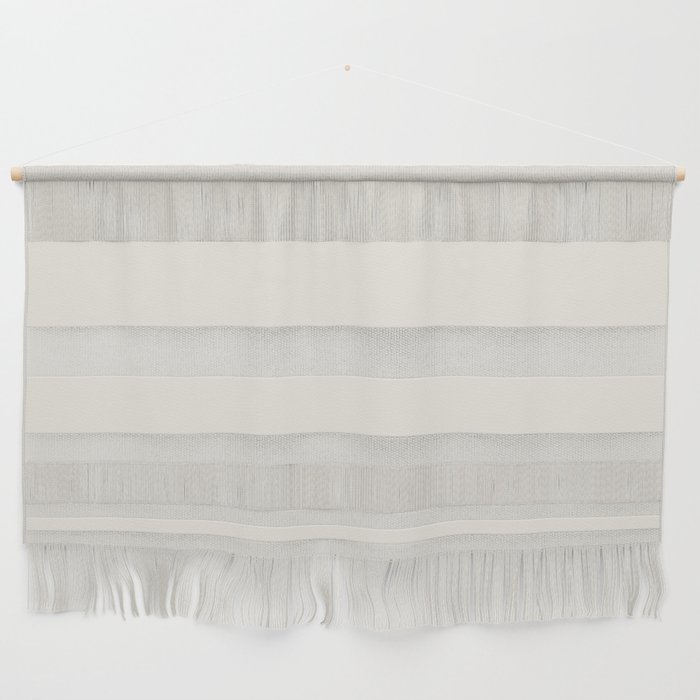 Linen Off White Solid Color Pairs PPG Linen Ruffle PPG1075-1 - All One Single Shade Hue Colour Wall Hanging