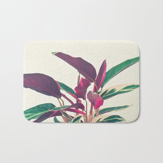 Prayer Plant Bath Mat