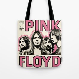 PinkFloyd Meddle Concert Tour 1971 (digitalized) Tote Bag
