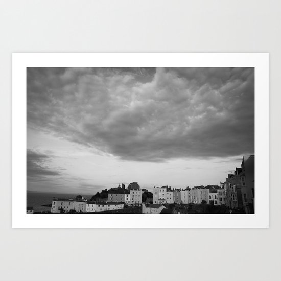 and the sky screamed. Art Print