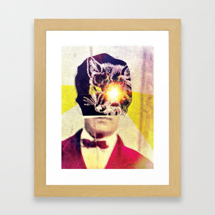 Gentleman Fox Framed Art Print