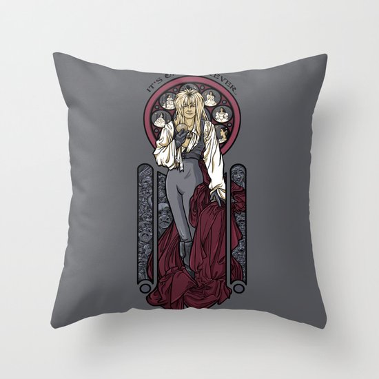 It's not long at all.... Throw Pillow
