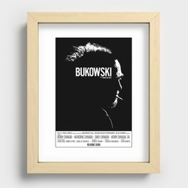 Bukowski Recessed Framed Print