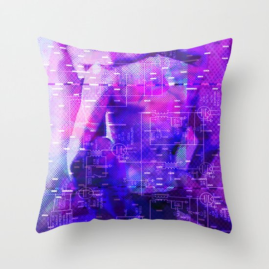 It's Just Not Gonna Happen < The NO Series (Purple) Throw Pillow