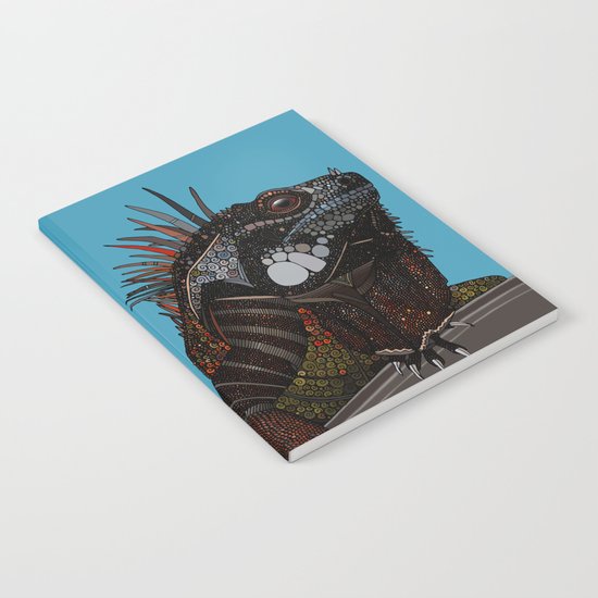 iguana blue Notebook