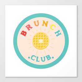 Brunch Club Canvas Print