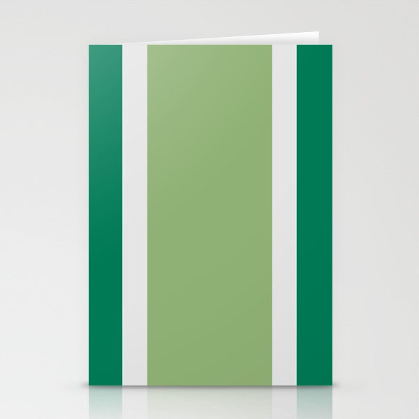Green Horizon Stationery Cards
