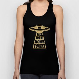 Take Me Home Tonight Alien Abduction Tank Top