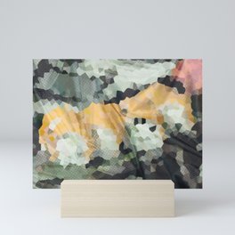 Abstract Low Poly Art Mini Art Print