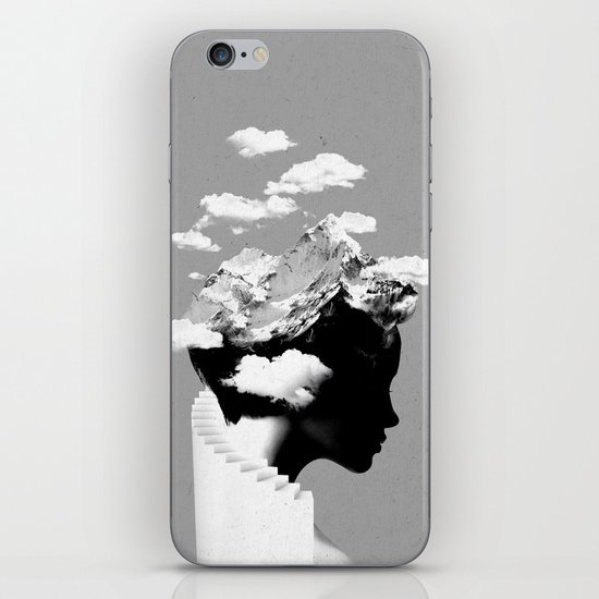 It's a cloudy day iPhone & iPod Skin