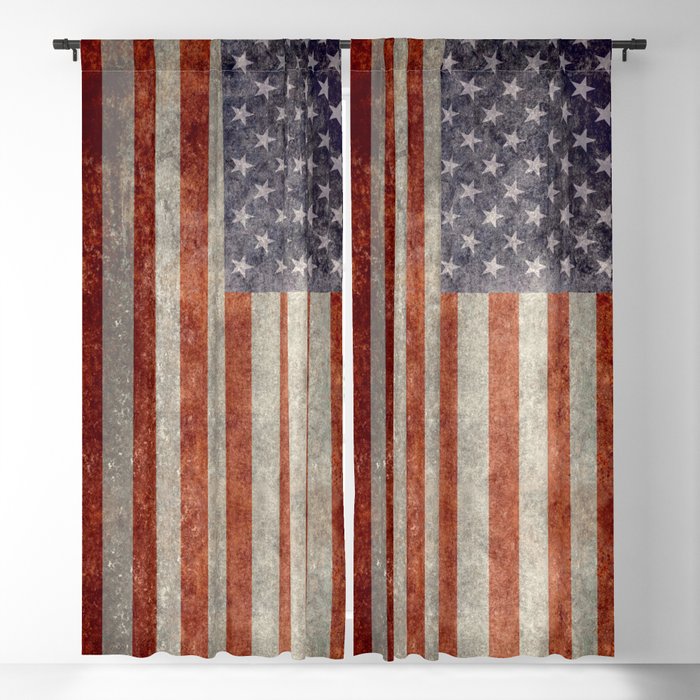USA Flag Banner - Imagine this Blackout Curtain