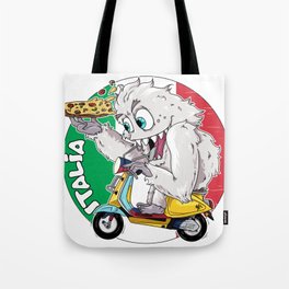 Are we there YETI? ITALY Tote Bag