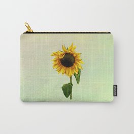 Sunflower With Peakaboo Bangs Carry-All Pouch