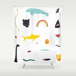 Great Gathering Shower Curtain