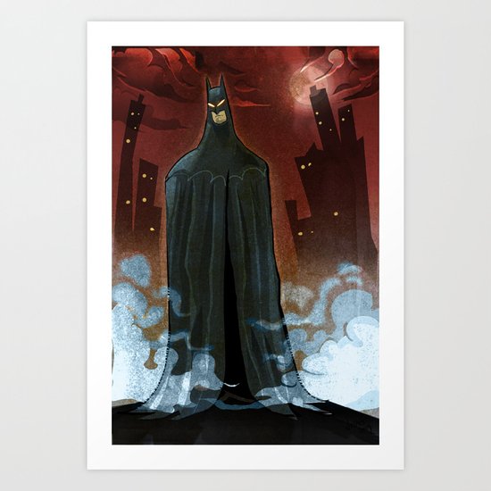 BTMAN Art Print
