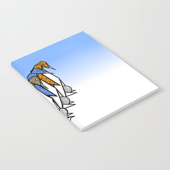 Origami Penguins Notebook