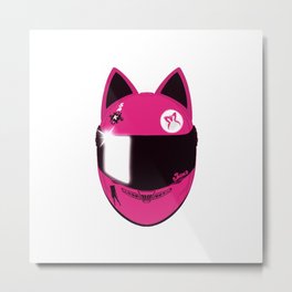 Saoko Motomami Helmet Metal Print | Reggaeton, Stickers, Sticker, Digital, Mami, Merch, Malquerer, Moto, Graphicdesign, Papi 