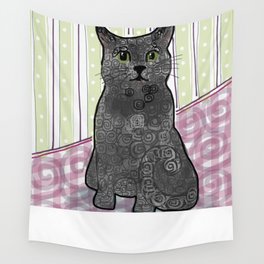 RussianBlueDoodle Wall Tapestry