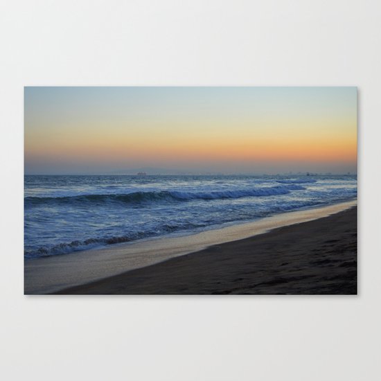Beach. Canvas Print