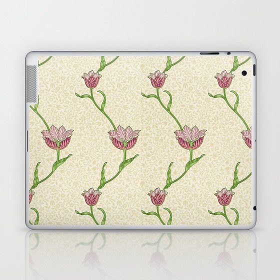 William Morris "Garden Tulip" 2 Laptop & iPad Skin