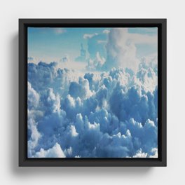 Graphic_Cloud Framed Canvas