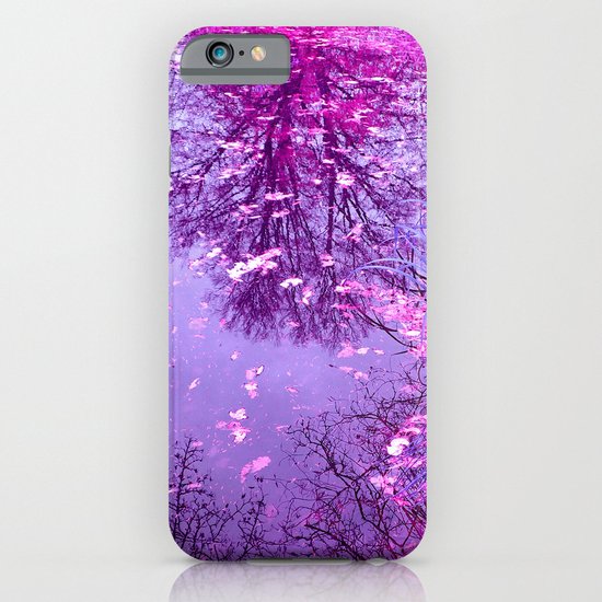 purple garden pond II iPhone & iPod Case