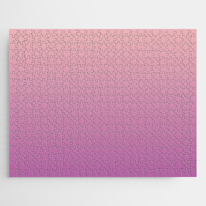 PINK ORCHID OMBRE COLOR Jigsaw Puzzle